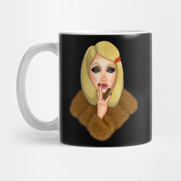 Margot Smoking by UnleashedCreationz